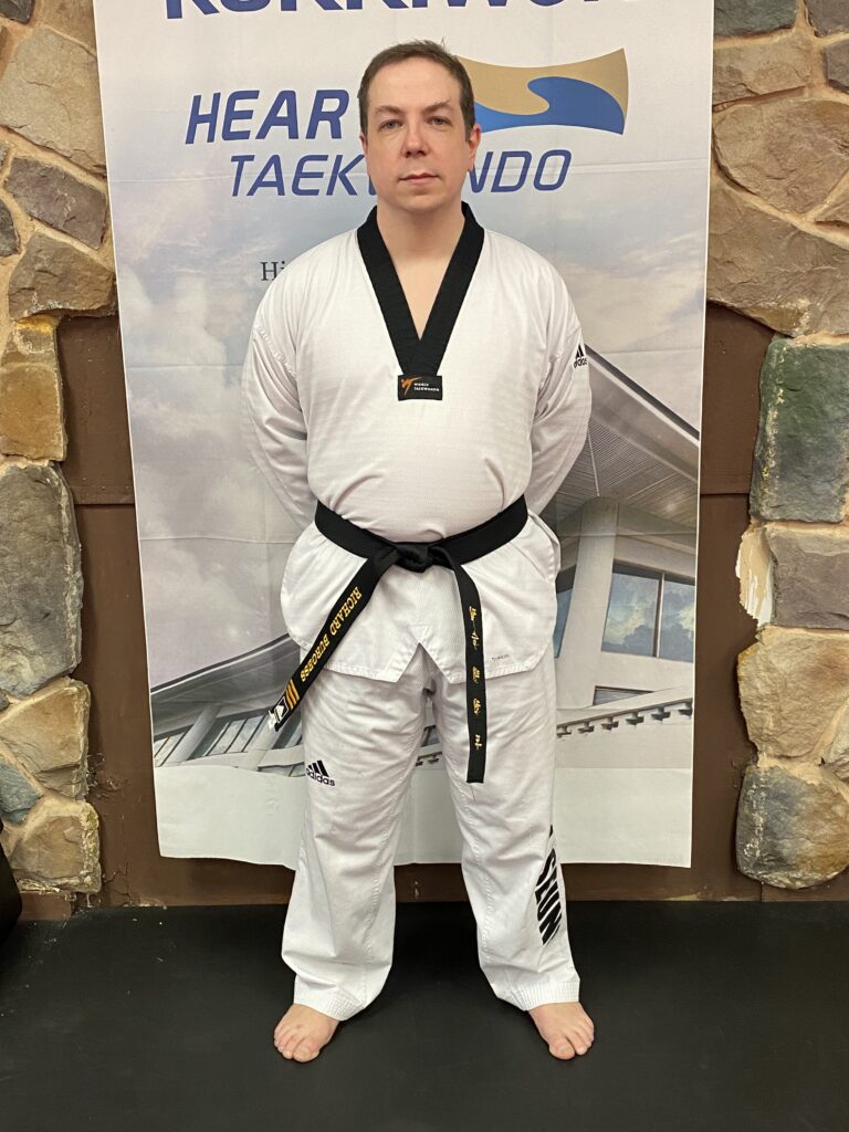 Rich Burgess - In Taekwondo Uniform